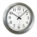 Artistic Products Artistic Products LLC AOP401ZWA Wall Clock- Galvanized Metal- 16in.- Silver AOP401ZWA